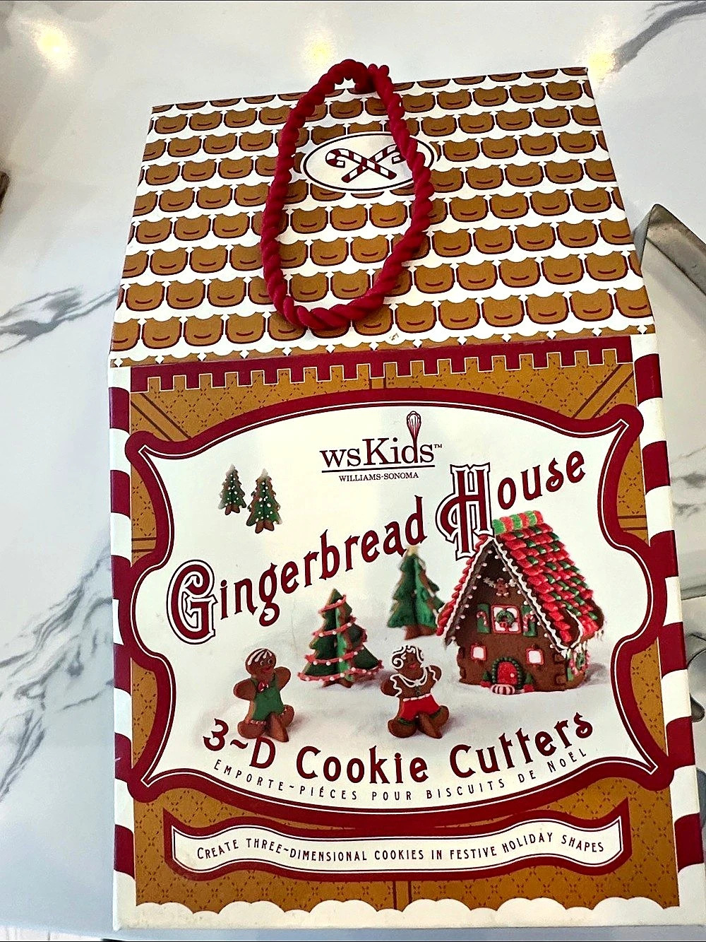 Williams Sonoma wsKids Gingerbread House 3-D Cookie Cutters